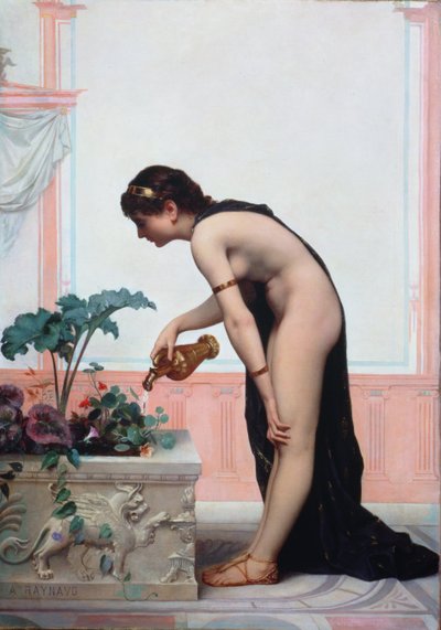 Watering the Garden by Auguste Raynaud